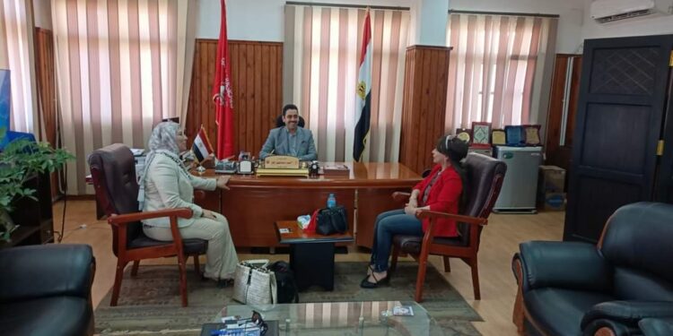 زيارة ميدانيه وجوله تفقديه بمدينة النوباريه الجديده.