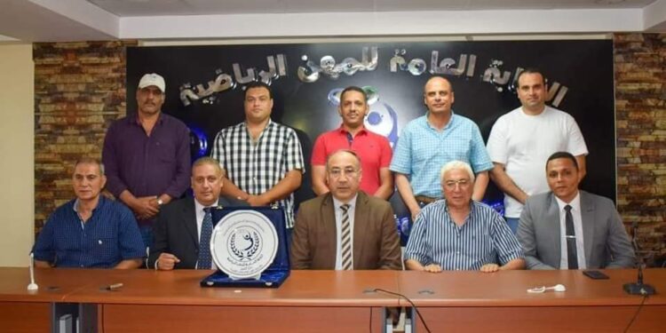 تدشين اللجنة المؤقتة للنقابة الفرعية للمهن الرياضية بمحافظة مطروح