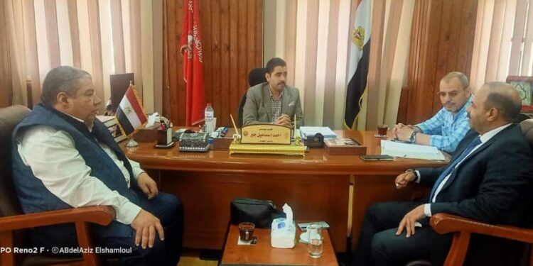 جهاز النوبارية الجديدة يستضيف مسؤول التنمية الصناعية