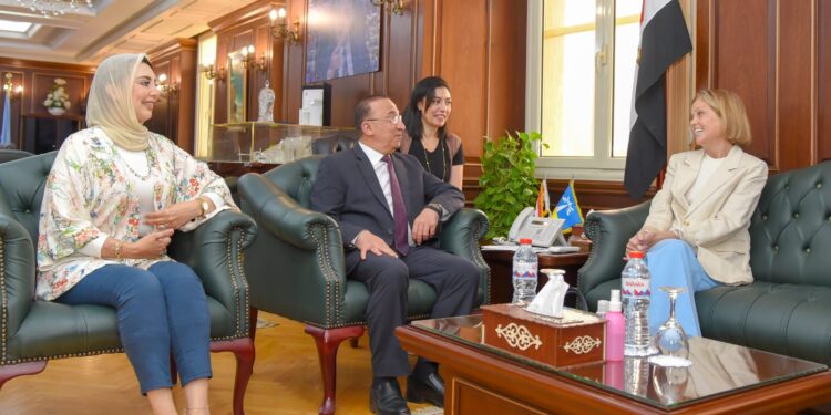 محافظ الإسكندرية يلتقى بسفيرة النرويج لبحث سبل التعاون المشترك بين الجانبين