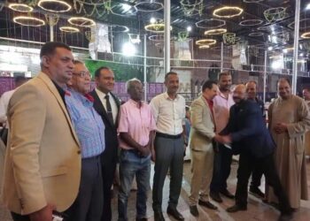 الوسط الرياضي بقنا يشارك الشعيني فرحته