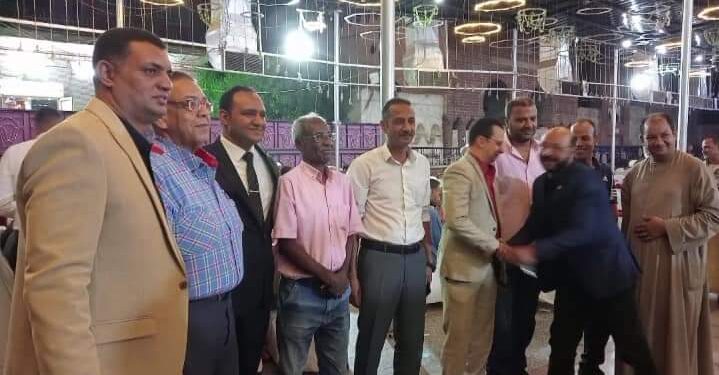 الوسط الرياضي بقنا يشارك الشعيني فرحته