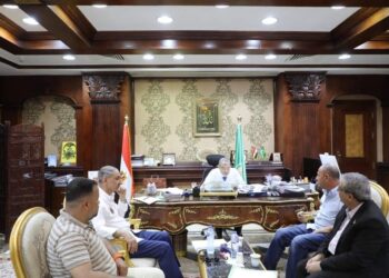 محافظ المنيا يلتقي عدداً من أعضاء النواب والشيوخ