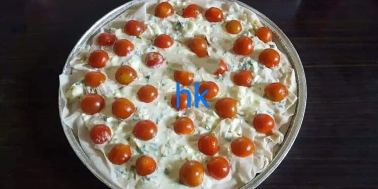 فطيرة الطماطم