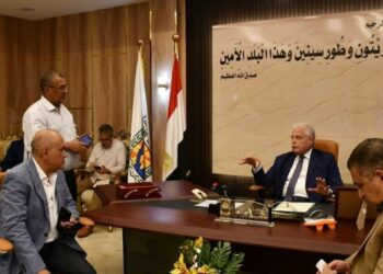 محافظ جنوب سيناء يستقبل رئيس جهاز تعمير سيناء 