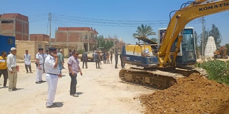محافظ الإسكندرية: إزالة التعديات على أراضي الدولة التابعة للسكة الحديد ببرج العرب