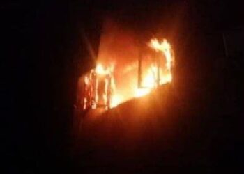 اصابه شاب وتفحم شقه إثر انفجار أسطوانة بوتاجاز