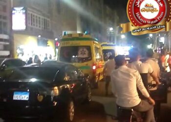 اسماء المصابين في حادث سقوط اسانسير مول طنطاوي بسوهاج  