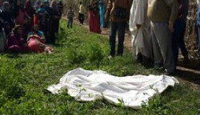 غرق منذ ثلاثة أيام .العثور جثة شاب مجهول الهوية غريق داخل ترعة. /