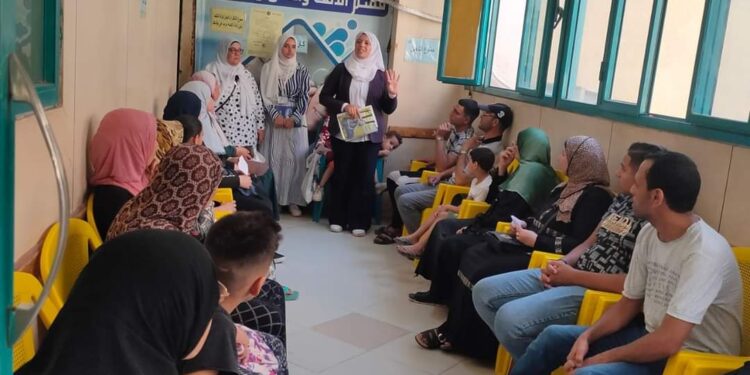 الزواج المبكر وأخطاره ندوة مركز اعلام المحله بالمستشفي العام 