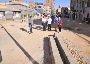 محافظ الغربية يتابع أعمال التطوير بالمحلة الكبرى صباح اليوم