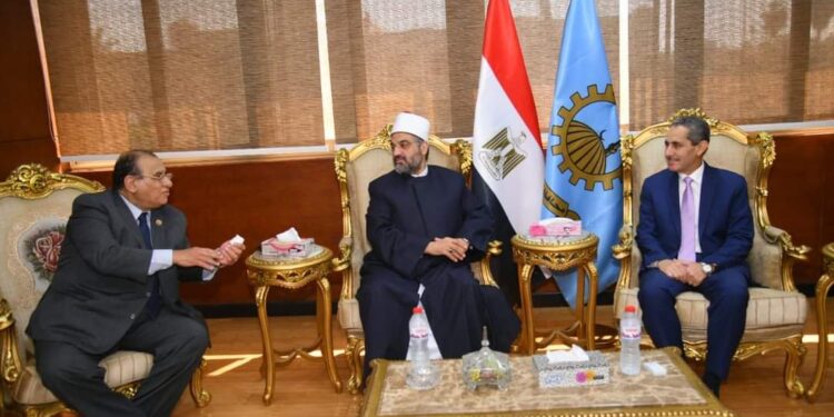 رحمي يستقبل الدكتور طلعت عبد القوي والدكتور عمرو الورداني