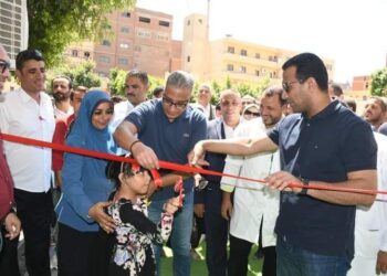 محافظ الفيوم يفتتح قسم الأشعة المقطعية الجديد بمستشفي أبشواي المركزي