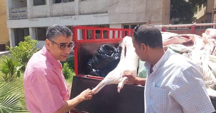 ضبط  لحوم مذبوحة خارج المجازر وكبدة فاسدة