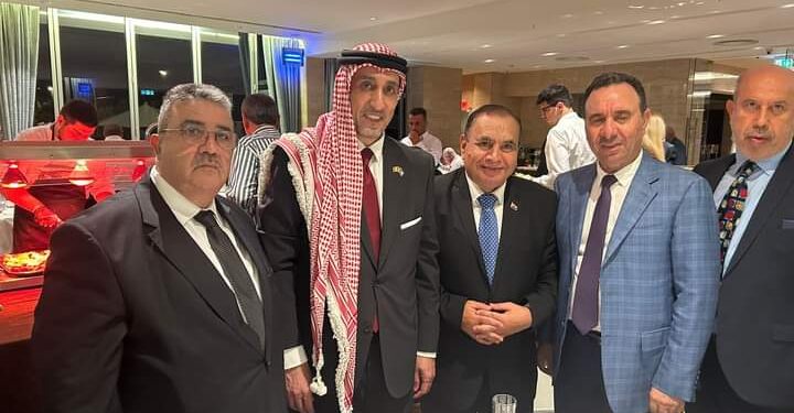 احتفال اسطورى برومانيا لوداع السفير “سفيان القضاة سفير المملكة الاردنية الهاشميه