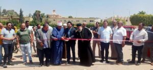 إستعدادا للعام الدراسى الجديد رئيس جهاز النوبارية يفتتح معرضأ للأدوات المدرسية