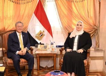 القباج تستقبل سفير كوريا الجنوبية بالقاهرة ويبحثان تعزيز آليات التعاون المشترك بين البلدين