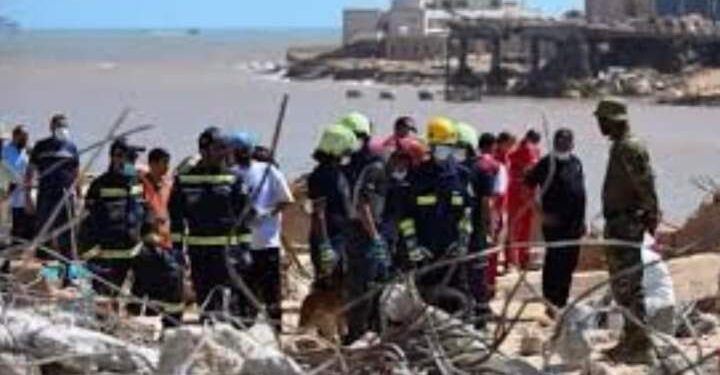 الجهود المتسارعة لفرق الإنقاذ لاتمنع إرتفاع حصيلة الضحايا «إعصار دانيال