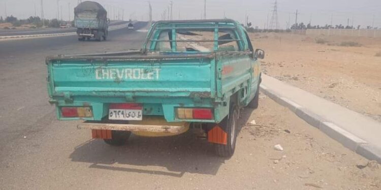 إصابة 21 شخص في تصادم سيارة وجرار زراعي بوصلة ابو سلطان