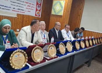 المنظمة المصرية الدولية لحقوق الإنسان والتنمية تكرم العالمين بمستشفى الصدر بدمياط