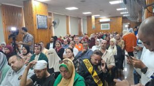 المنظمة المصرية الدولية لحقوق الإنسان والتنمية تكرم العالمين بمستشفى الصدر بدمياط