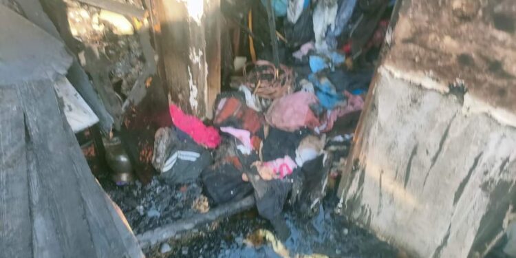 متابعة اندلاع حريق حي شرق بمحافظة سوهاج