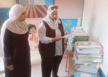 غادة ابوزيد تتابع المدارس لإستقبال العام الدراسى الجديد