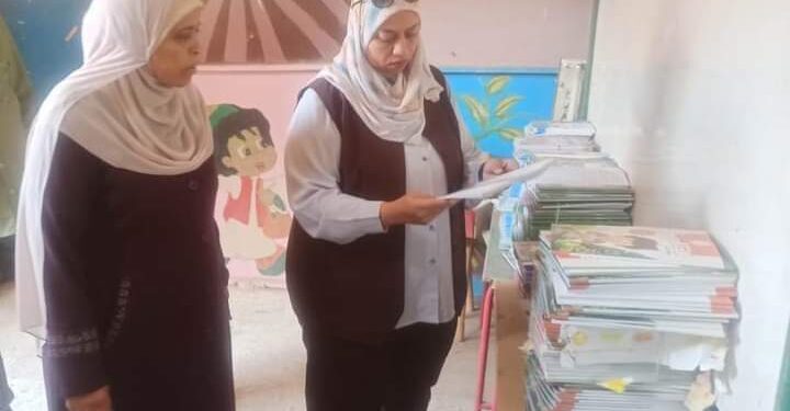 غادة ابوزيد تتابع المدارس لإستقبال العام الدراسى الجديد