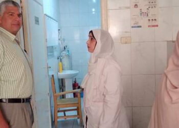 صحة أبشواي “جولات مكوكية”. للدكتور ـ راضي رشاد لمتابعة الخدمة الطبية بالوحدات الصحية