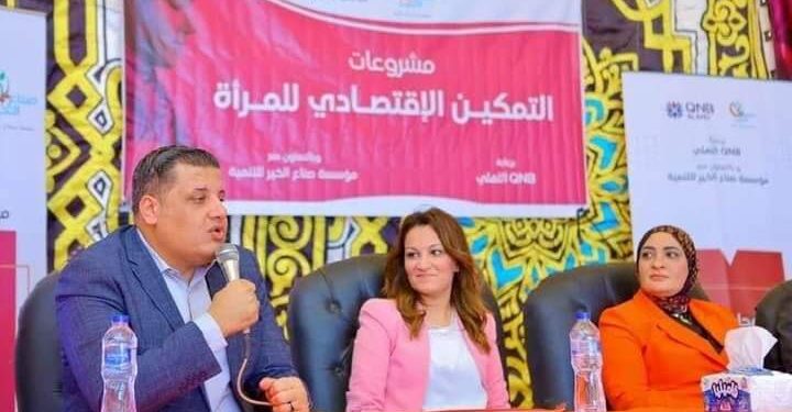 نائب محافظ الجيزة تشهد إحتفالية صناع الخير بمناسبة انتهاء تدريب 40 سيدة بمركز استدامة للحرف اليدوية بالبدرشين