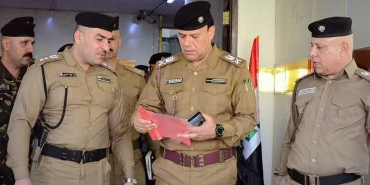 نقطة الانطلاقة نظام المعايشة قيادة شرطة بغداد