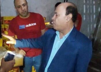 ضبط 2000 كجم مواد غذائية والبان منتهية الصلاحيه بطنطا