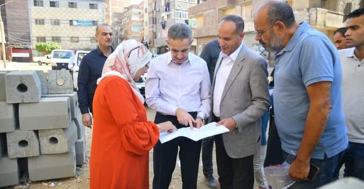 جولة صباحية لمحافظ الغربية لمتابعة أعمال الرصف والتطوير بالمحلة الكبرى