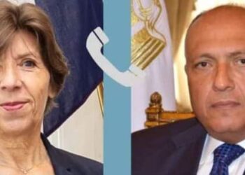 وزير الخارجية يناقش مع نظيرته الفرنسية جهود وقف التصعيد بين الجانبين الفلسطيني والإسرائيلي