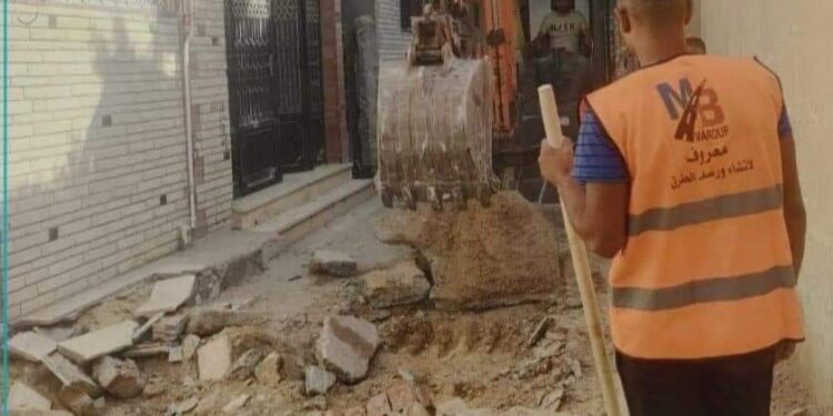 اعمال تطوير ورفع كفاءة تشهدها عدة مناطق بالإسكندرية