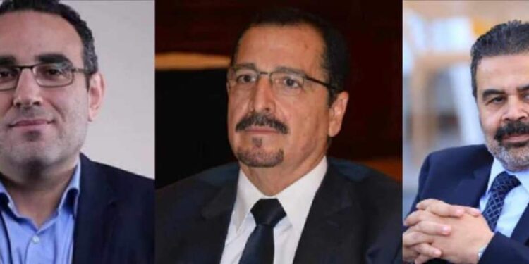 الوليلي والدماطي وبسيوني في ضيافة لميس الحديدي