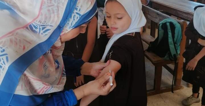 بالصور.. صحة ابشواى تنظم عدد من ندوات التوعية بالمدارس