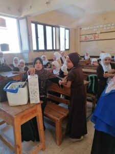 بالصور.. صحة ابشواى تنظم عدد من ندوات التوعية بالمدارس