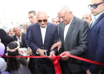 حجازي وصقر يفتتحان عدد من المدارس ويتابعان الأعمال الانشائية لمدارس النيل الدولية بالسويس