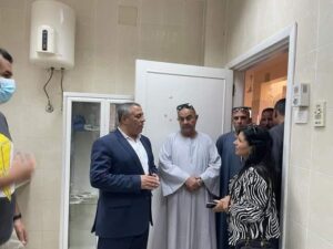 رئيس مدينة ابشواى وعضو مجلس النواب يشهدان فاعليات القافلة الطبية المجانية بقرية زيد