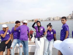 فعاليات اللقاء الختامي للمشروع القومي هاانا احقق ذاتي بالمدينة الشبابية بأبي قير بمحافظة الإسكندرية