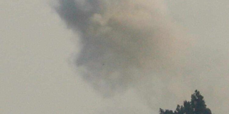 أصابة موقعاً مصرياً بالخطأ