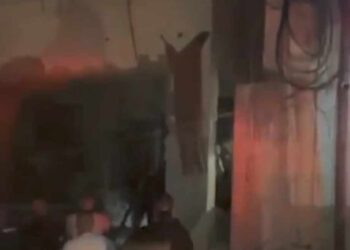 عاجل – قصف مسجد الاأنصاري 