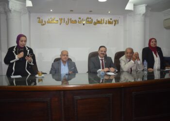 ندوة الاتحاد المحلي لنقابات عمال الاسكندرية عن فلسطين