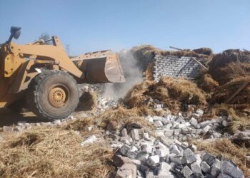 الغربية تضرب بيد من حديد لإزالة كافة التعديات المخالفة على الأراضي الزراعية