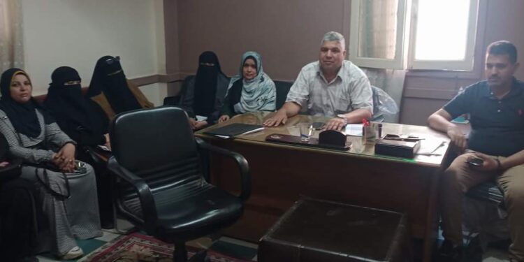 إجتماع هام للرائدات للتوعية پإهمية المشاركة السياسية