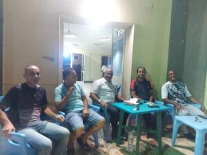 خلف يتفقد المركز الدولى للتنمية الرياضية
