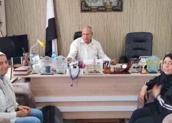 خلف يستقبل  عضو الجبهة الدبلوماسية بمحافظة البحر الأحمر