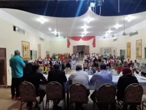 خلف يشهد الحملة القومية لتعزيز المشاركة السياسية لدى شباب مصر تحت شعار*شارك.... الكلمة كلمتك"* بمركز شباب