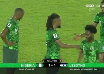 منتخب ليسوتو المغمور أحرج منتخب نيجيريا المغرور
